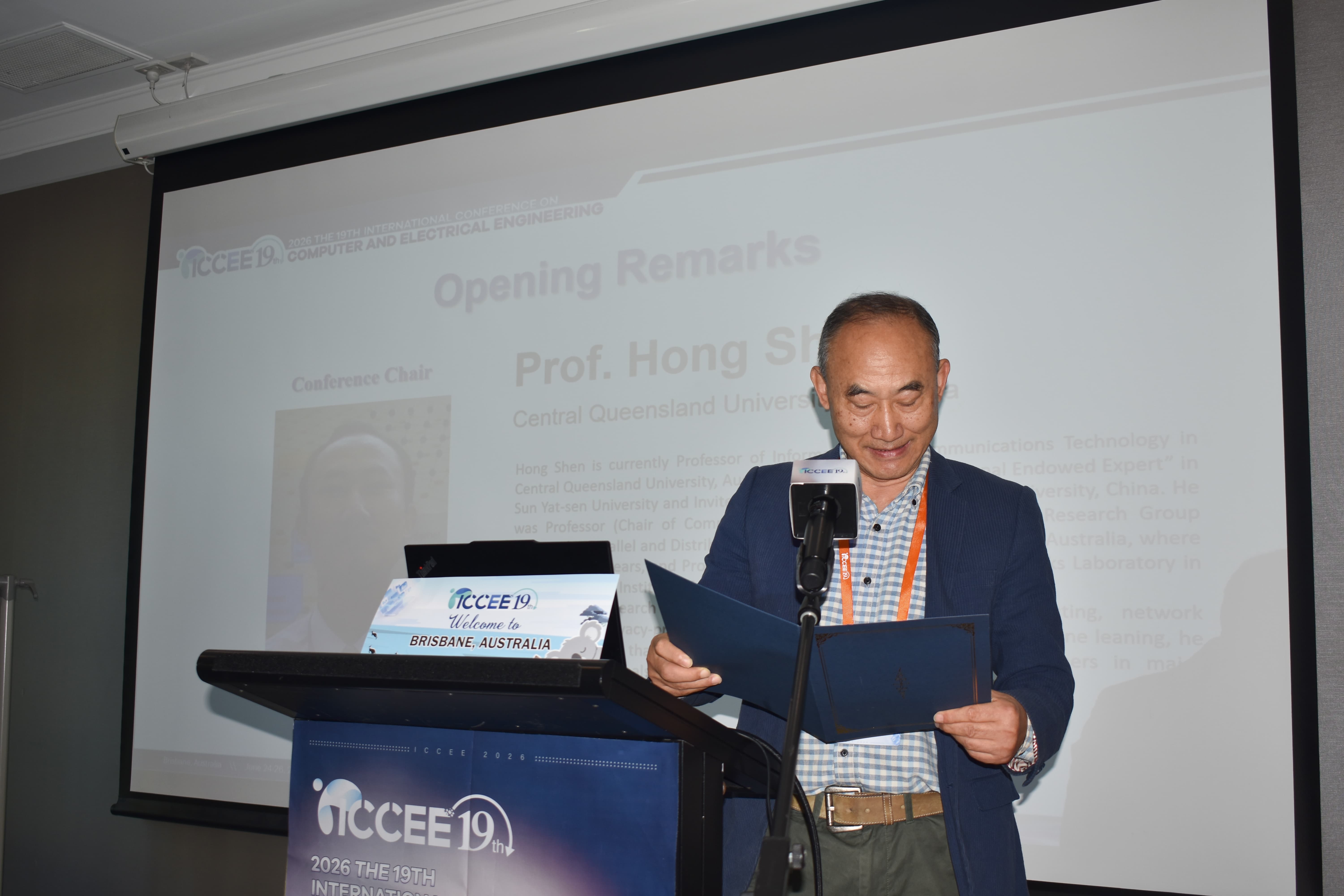 Prof. Hong Shen - Host 2